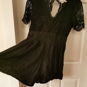 Little black Romper!